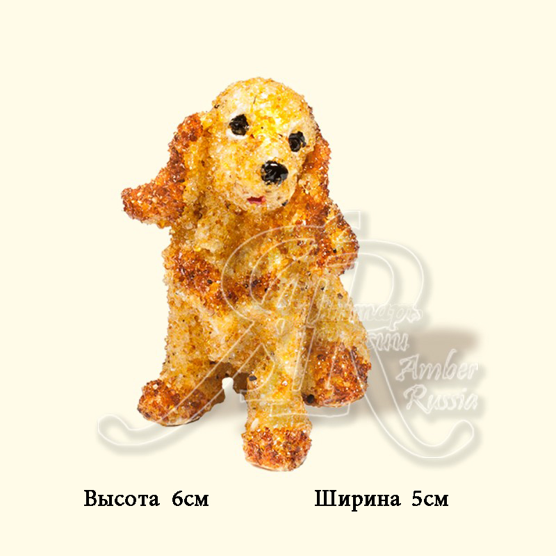 Собака Керамика Янтарь Собака Керамика Янтарь