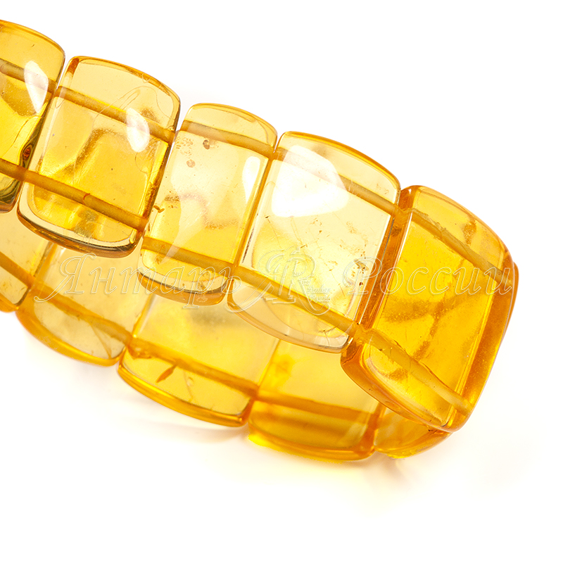 Браслет янтарь